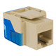 CAT5e RJ45 Keystone Jack for EZ® Style - Ivory, Single IC1078E5IV CAT5e RJ45 Keystone Jack for EZ® Style - Ivory, Single IC1078E5IV